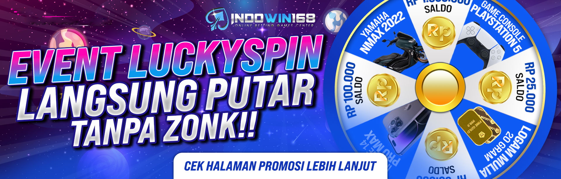 Welcome Indowin168