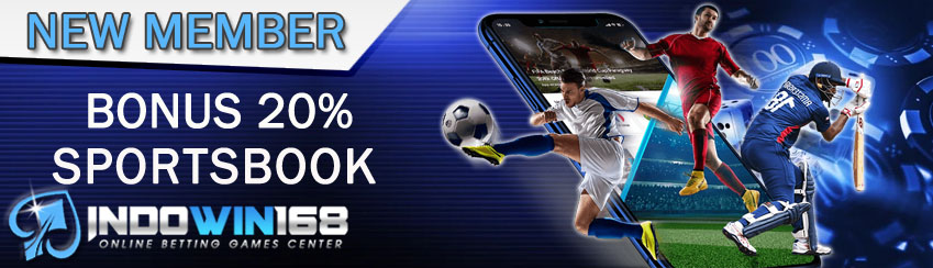 BONUS NEW MEMBER  SPORTSBOOK 20%