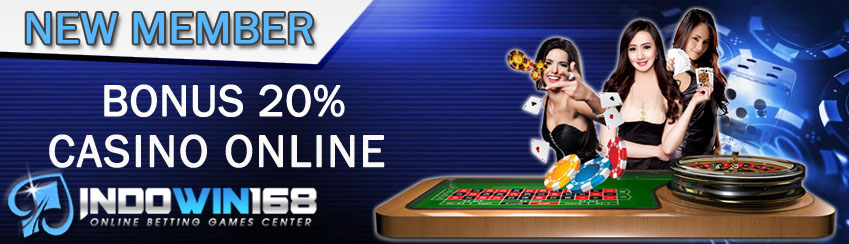 BONUS NEW MEMBER LIVE CASINO 20%