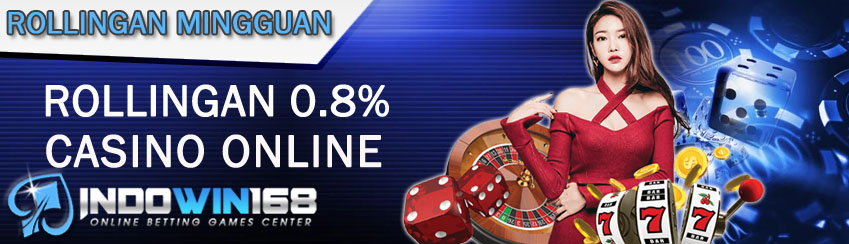 BONUS ROLLINGAN LIVE CASINO 0.8%